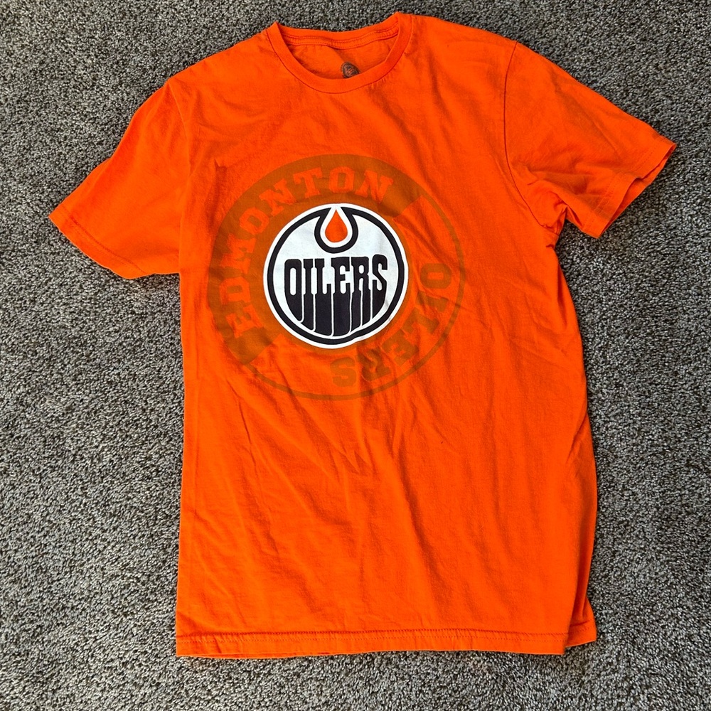 Women’s Edmonton Oilers Orange T-Shirt